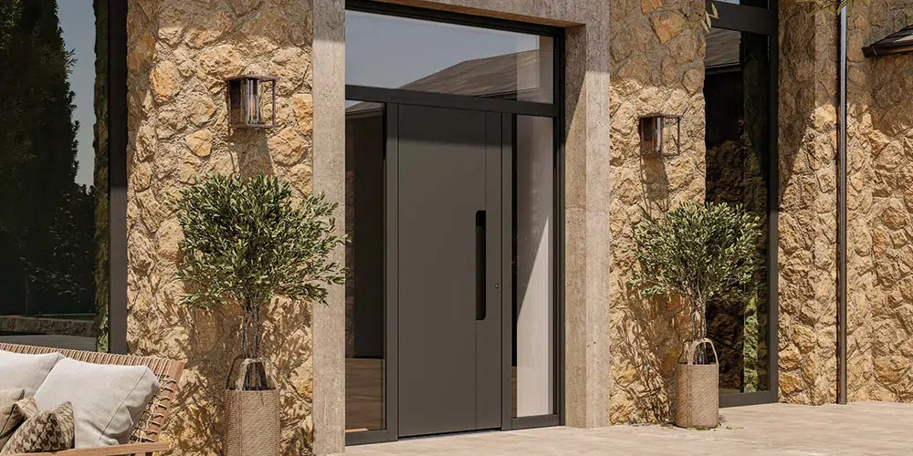 porte d'entrée extérieure